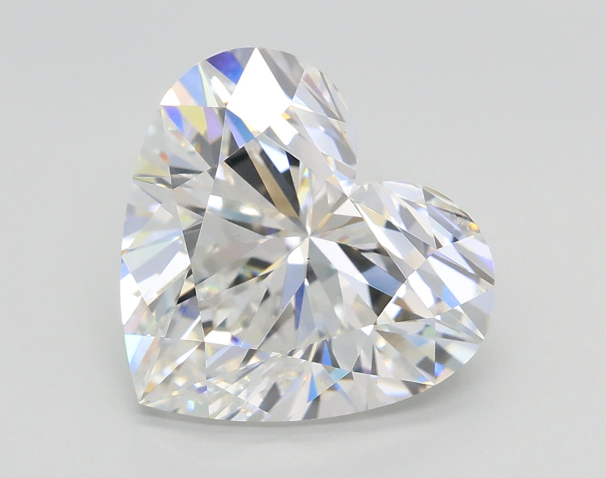 Lab-Grown 4.08 Carat Heart Shape Diamond color F Clarity VS1 With GIA Certificate, precious stones, engagement diamonds