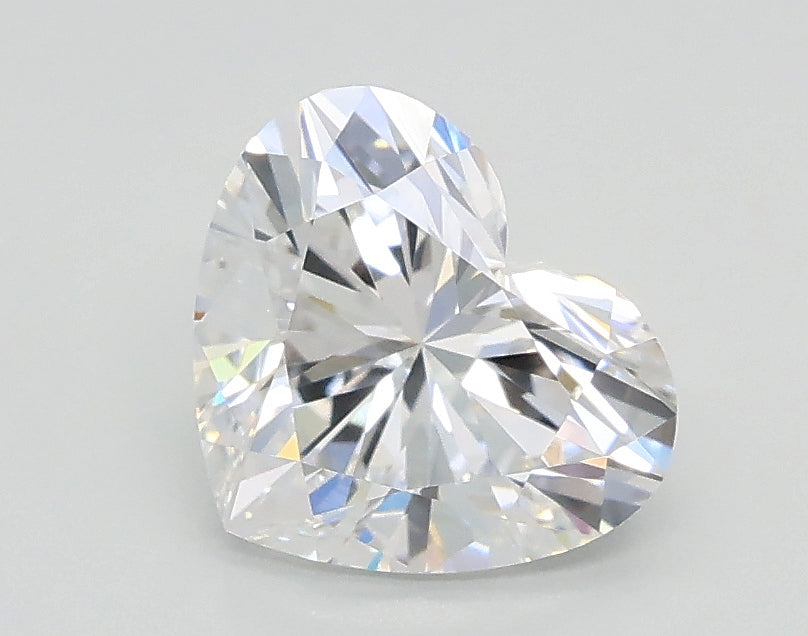 Lab-Grown 1.02 Carat Heart Shape Diamond color E Clarity VVS2 With GIA Certificate, precious stones, engagement diamonds