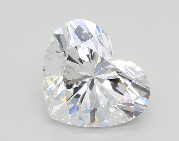 Lab-Grown 1.02 Carat Heart Shape Diamond color E Clarity VVS2 With GIA Certificate, precious stones, engagement diamonds