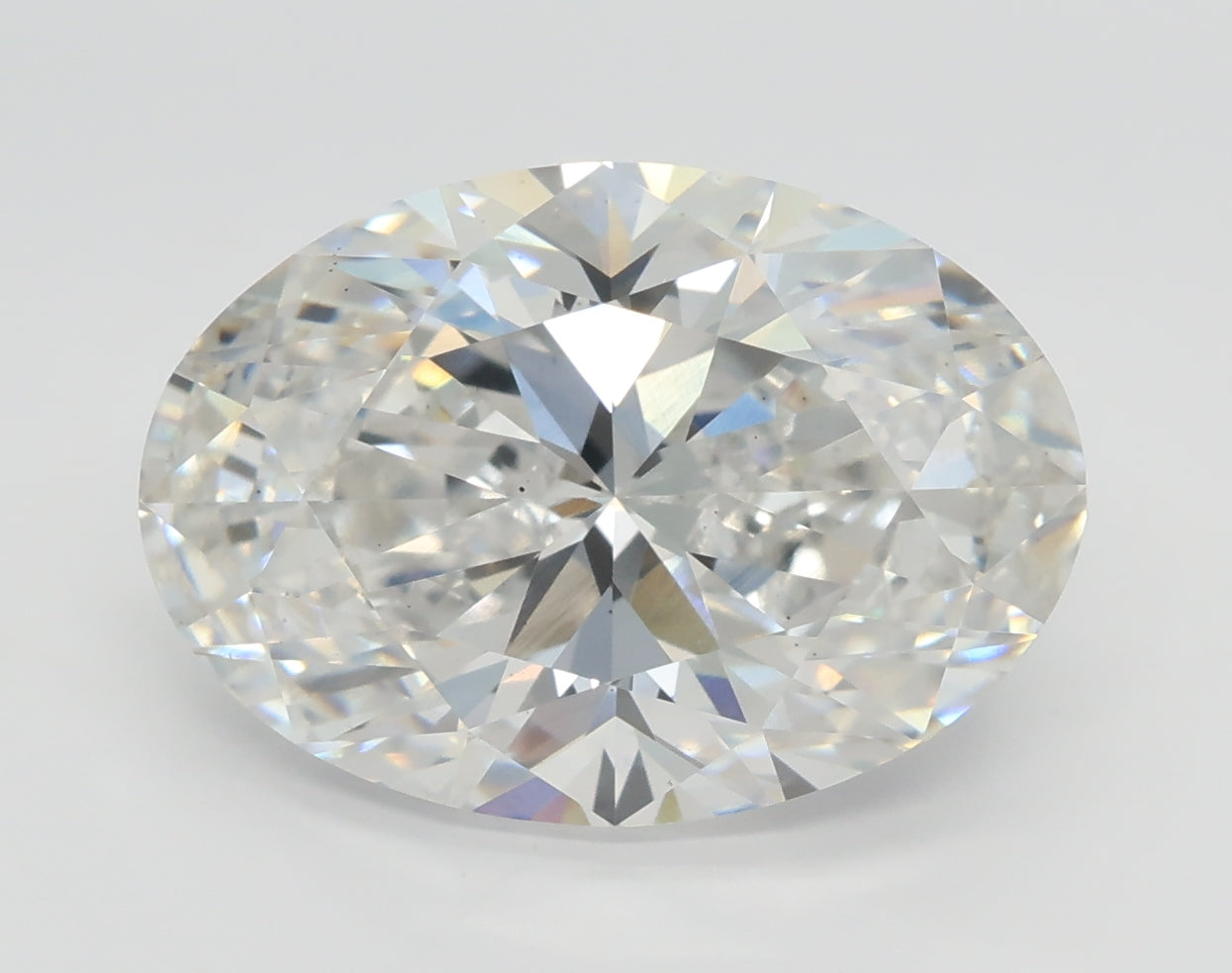 Lab-Grown 4.01 Carat Oval Shape Diamond color G Clarity VS1, precious stones, engagement diamonds