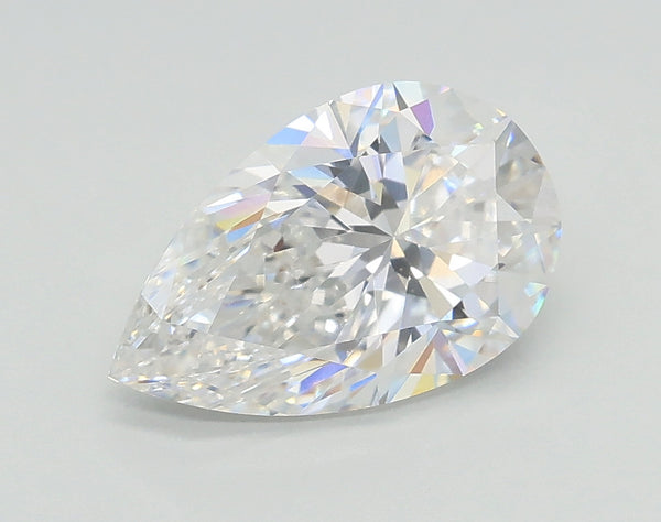 Lab-Grown 1.51 Carat Pear Shape Diamond color D Clarity VS1, precious stones, engagement diamonds