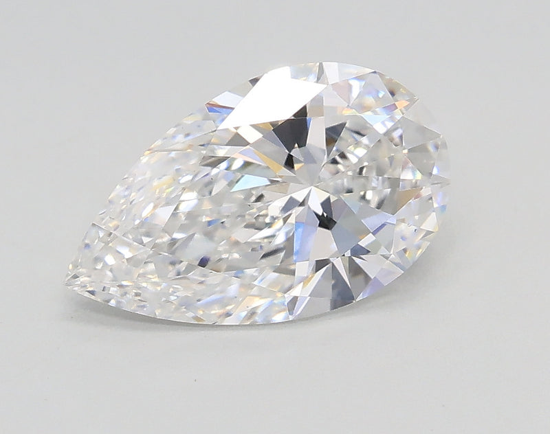 Lab-Grown 1.50 Carat Pear Shape Diamond color D Clarity VS1, precious stones, engagement diamonds