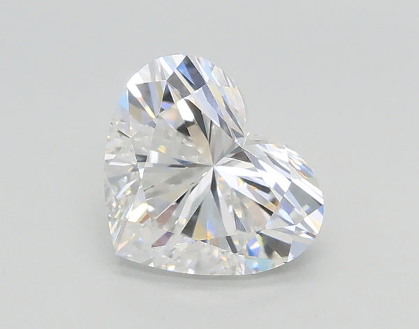 Lab-Grown 1.20 Carat Heart Shape Diamond color E Clarity VS1, precious stones, engagement diamonds