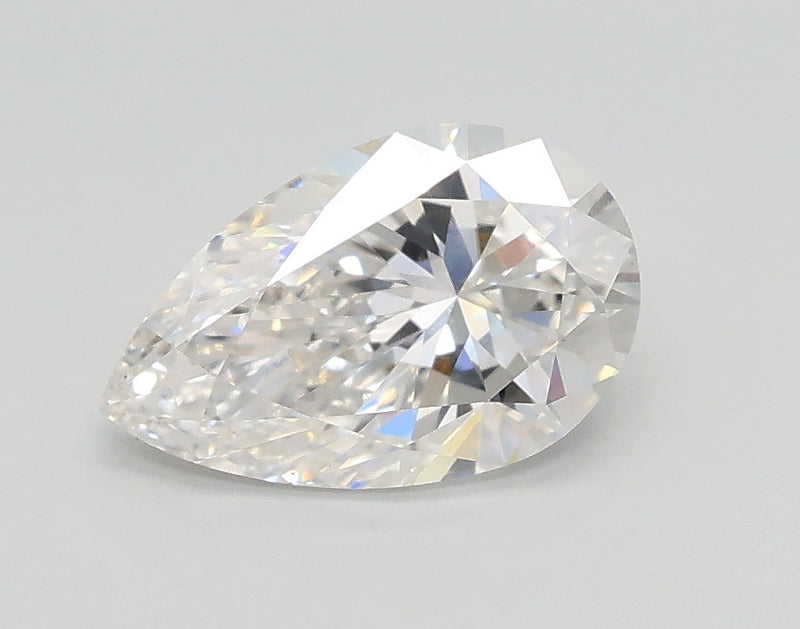 Lab-Grown 1.02 Carat Pear Shape Diamond color F Clarity VS1, precious stones, engagement diamonds