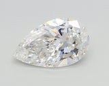 Lab-Grown 1.01 Carat Pear Shape Diamond color E Clarity VS1, precious stones, engagement diamonds