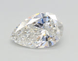 Lab-Grown 1.01 Carat Pear Shape Diamond color F Clarity VVS2, precious stones, engagement diamonds