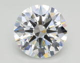 Lab-Grown 5.16 Carat Round Brilliant Diamond color F Clarity VS2, precious stones, engagement diamonds