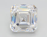 Lab-Grown 8.01 Carat Asscher Cut Diamond color E Clarity VS1, precious stones, engagement diamonds