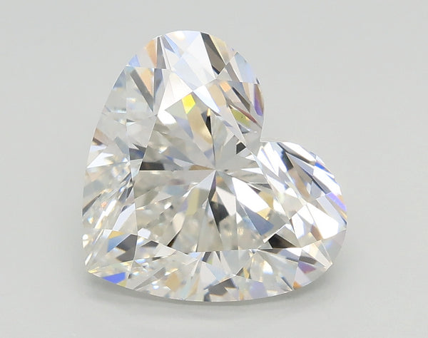 Lab-Grown 2.71 Carat Heart Shape Diamond color F Clarity VS1, precious stones, engagement diamonds