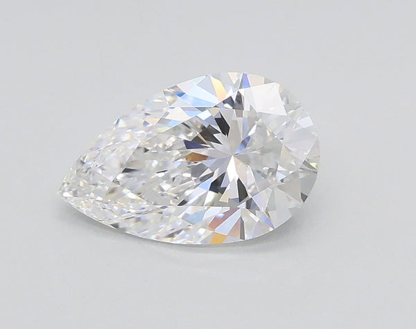 Lab-Grown 1.01 Carat Pear Shape Diamond color E Clarity VS1, precious stones, engagement diamonds