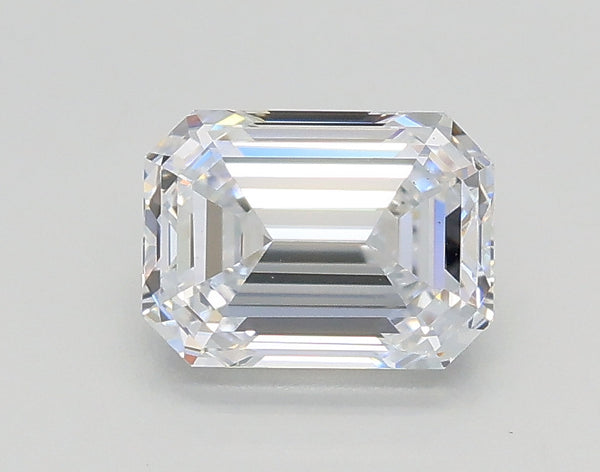 Lab-Grown 1.00 Carat Emerald Cut Diamond color D Clarity VS1, precious stones, engagement diamonds