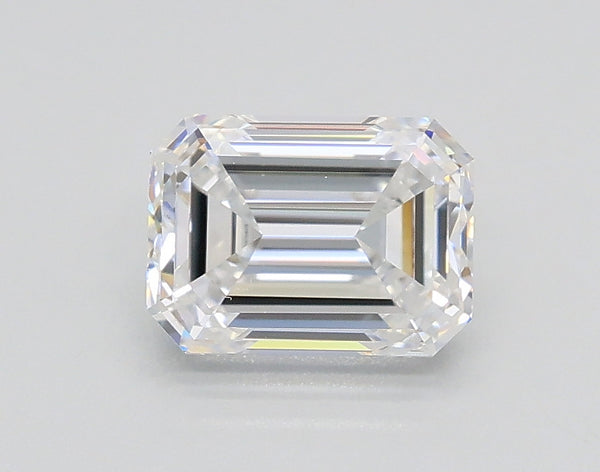 Lab-Grown 1.01 Carat Emerald Cut Diamond color E Clarity VVS2, precious stones, engagement diamonds