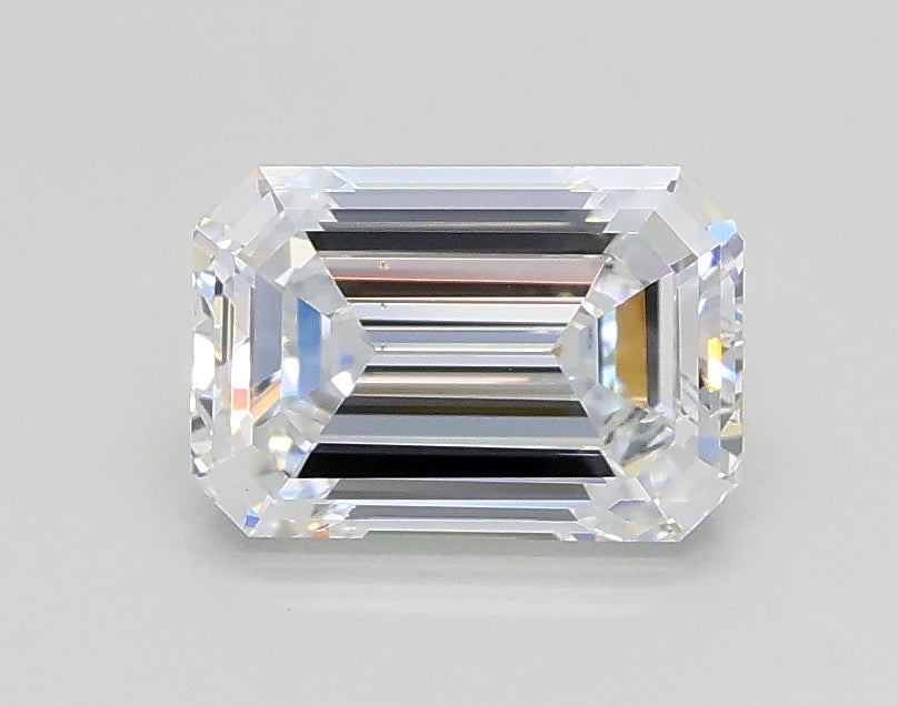 Lab-Grown 1.00 Carat Emerald Cut Diamond color D Clarity VS2, precious stones, engagement diamonds