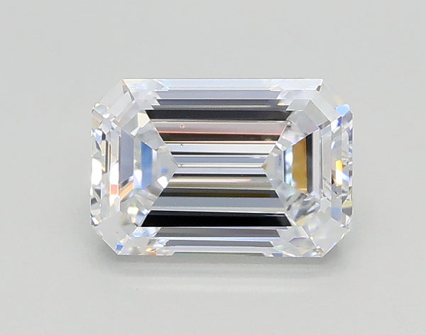 Lab-Grown 1.00 Carat Emerald Cut Diamond color D Clarity VS2, precious stones, engagement diamonds