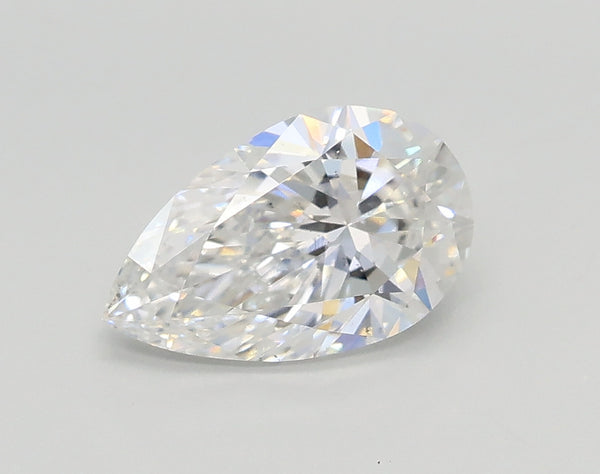 Lab-Grown 1.01 Carat Pear Shape Diamond color E Clarity VS2, precious stones, engagement diamonds