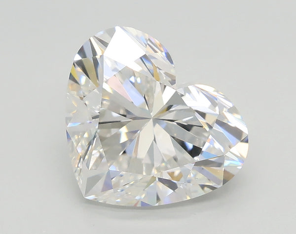 Lab-Grown 2.70 Carat Heart Shape Diamond color E Clarity VS1, precious stones, engagement diamonds
