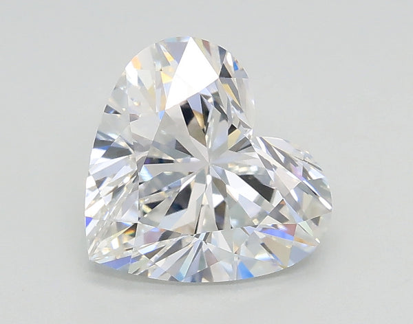 Lab-Grown 1.50 Carat Heart Shape Diamond color E Clarity VVS2, precious stones, engagement diamonds