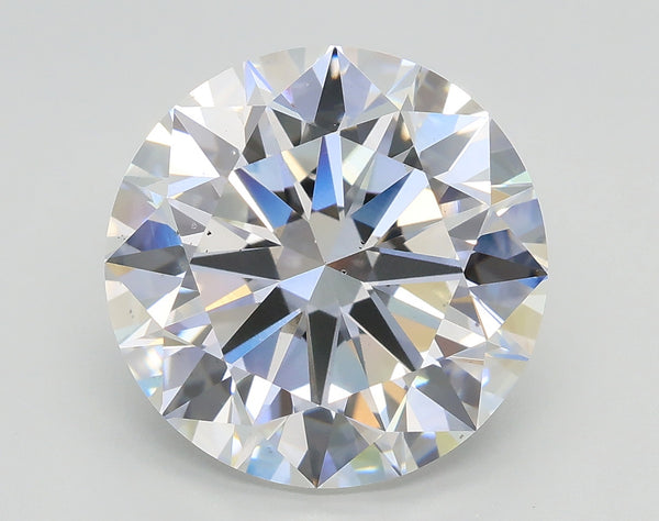 Lab-Grown 5.51 Carat Round Brilliant Diamond color E Clarity VS2, precious stones, engagement diamonds
