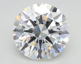 Lab-Grown 3.71 Carat Round Brilliant Diamond color E Clarity VS2, precious stones, engagement diamonds