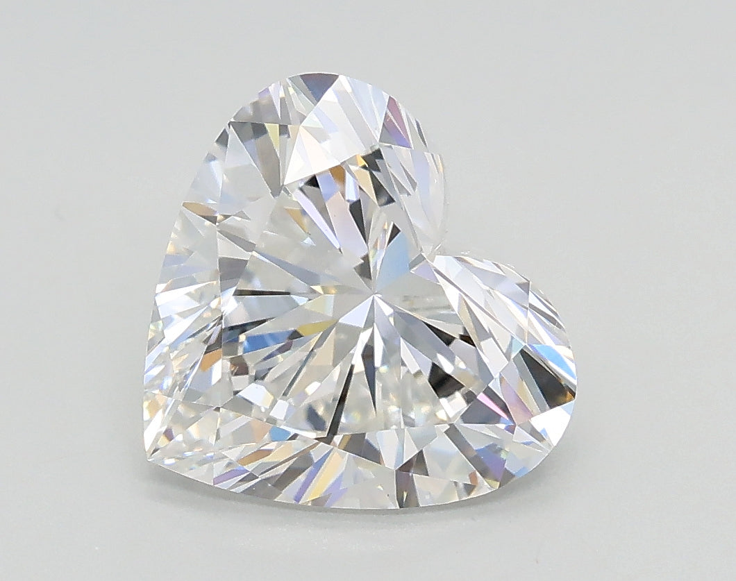 Lab-Grown 2.05 Carat Heart Shape Diamond color E Clarity VS1 With GIA Certificate, precious stones, engagement diamonds
