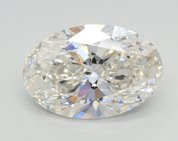 Lab-Grown 2.52 Carat Oval Shape Diamond color G Clarity VS1, precious stones, engagement diamonds