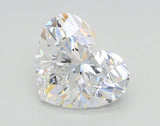 Lab-Grown 1.56 Carat Heart Shape Diamond color E Clarity VVS2, precious stones, engagement diamonds