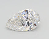 Lab-Grown 1.50 Carat Pear Shape Diamond color E Clarity VS1, precious stones, engagement diamonds