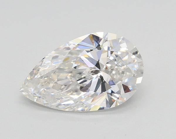 Lab-Grown 1.50 Carat Pear Shape Diamond color E Clarity VS1, precious stones, engagement diamonds