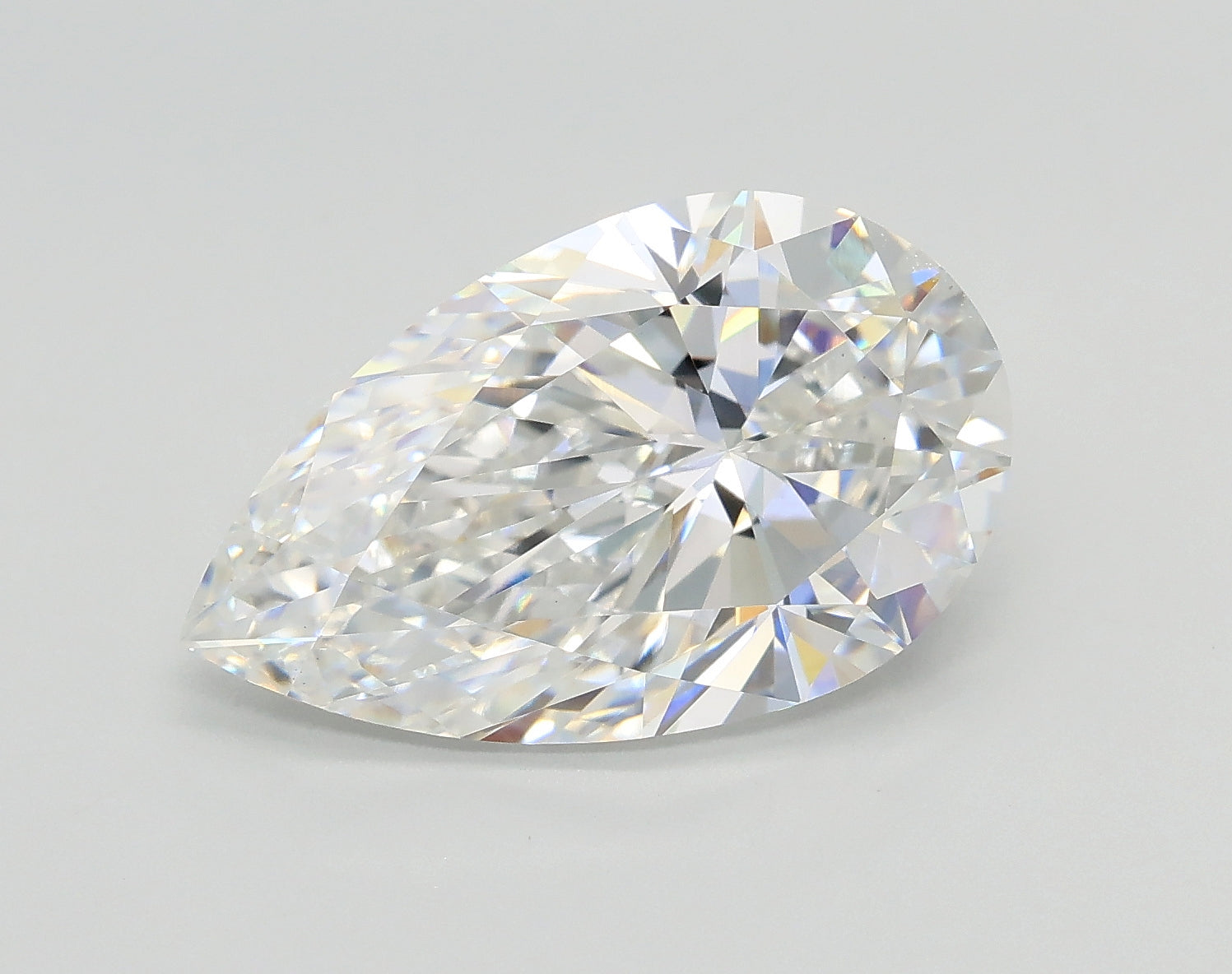 Lab-Grown 4.01 Carat Pear Shape Diamond color E Clarity VS1 With GIA Certificate, precious stones, engagement diamonds