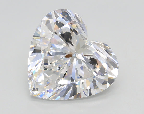 Lab-Grown 3.52 Carat Heart Shape Diamond color E Clarity VVS2 With GIA Certificate, precious stones, engagement diamonds