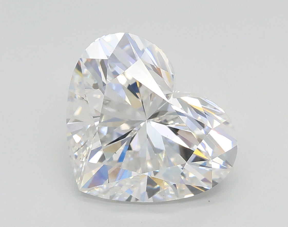 Lab-Grown 2.70 Carat Heart Shape Diamond color E Clarity VS1, precious stones, engagement diamonds