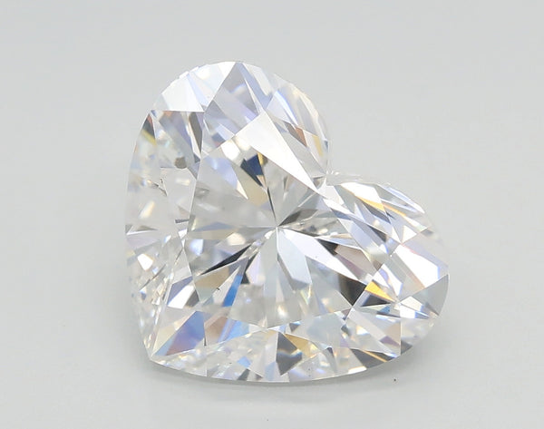Lab-Grown 2.70 Carat Heart Shape Diamond color E Clarity VS1, precious stones, engagement diamonds