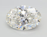 Lab-Grown 7.03 Carat Oval Shape Diamond color F Clarity VS1, precious stones, engagement diamonds