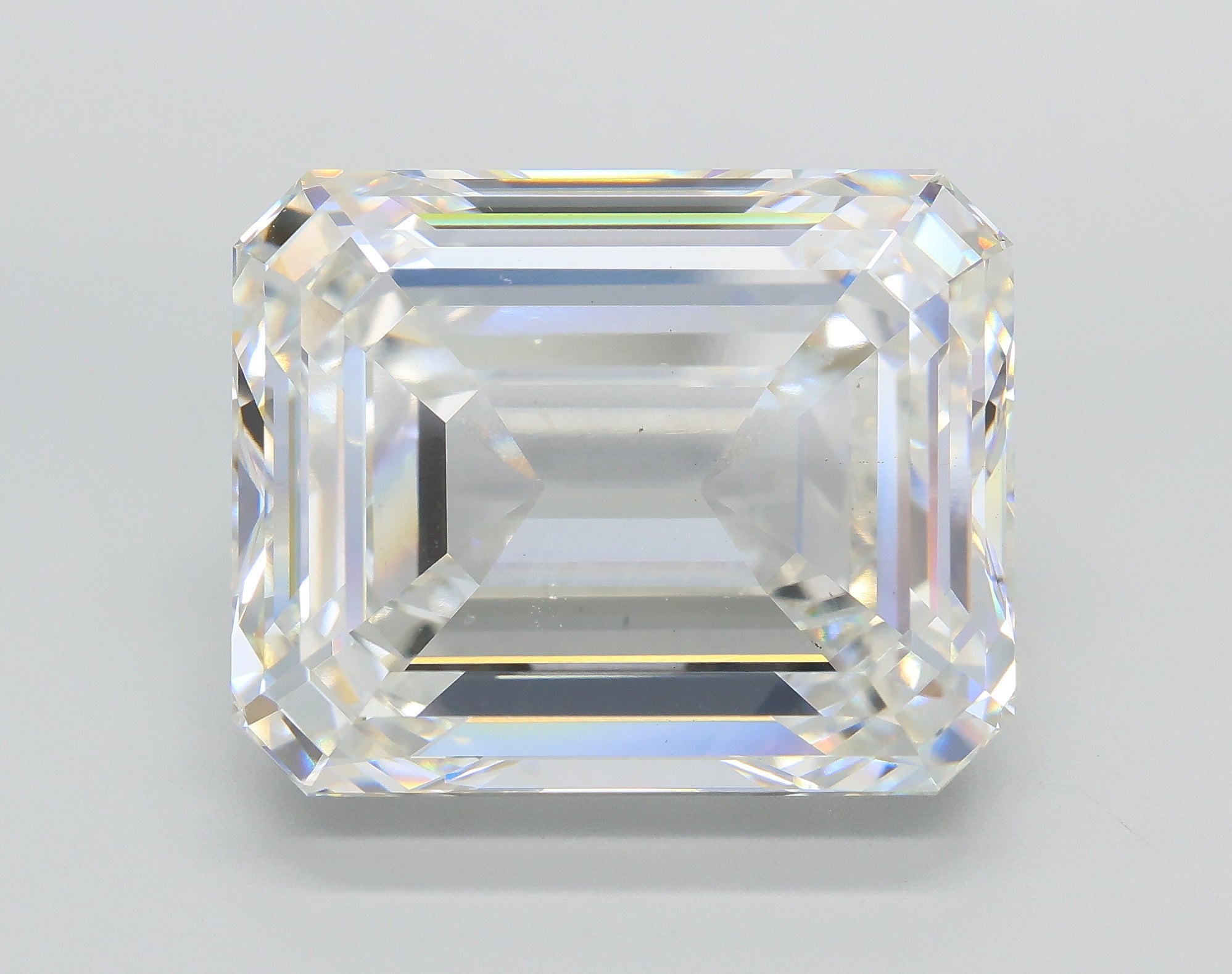 Lab-Grown 20.03 Carat Emerald Cut Diamond color G Clarity VS2, precious stones, engagement diamonds