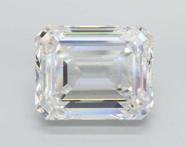Lab-Grown 20.03 Carat Emerald Cut Diamond color G Clarity VS2, precious stones, engagement diamonds