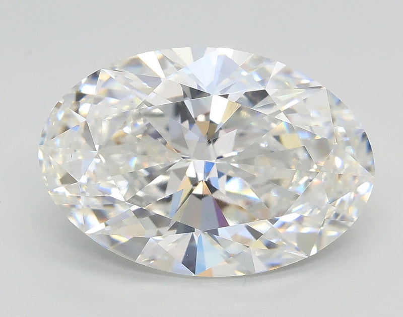 Lab-Grown 3.57 Carat Oval Shape Diamond color F Clarity VS1, precious stones, engagement diamonds