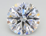 Lab-Grown 3.58 Carat Round Brilliant Diamond color E Clarity VS2, precious stones, engagement diamonds