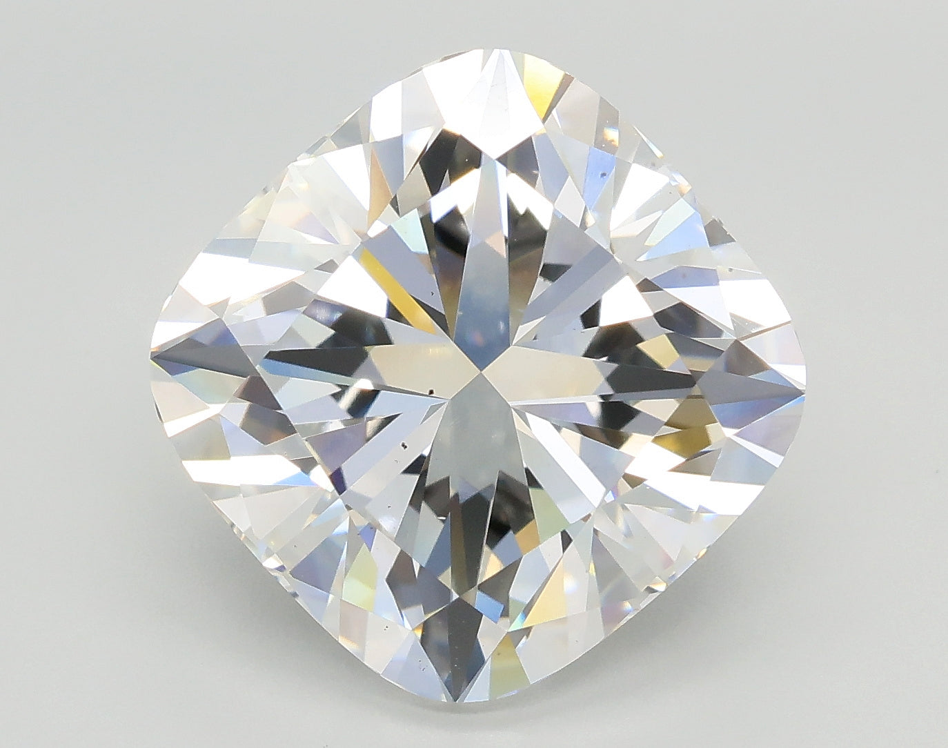 Lab-Grown 7.08 Carat Cushion Modified Brilliant Cut Diamond color F Clarity VS1, precious stones, engagement diamonds