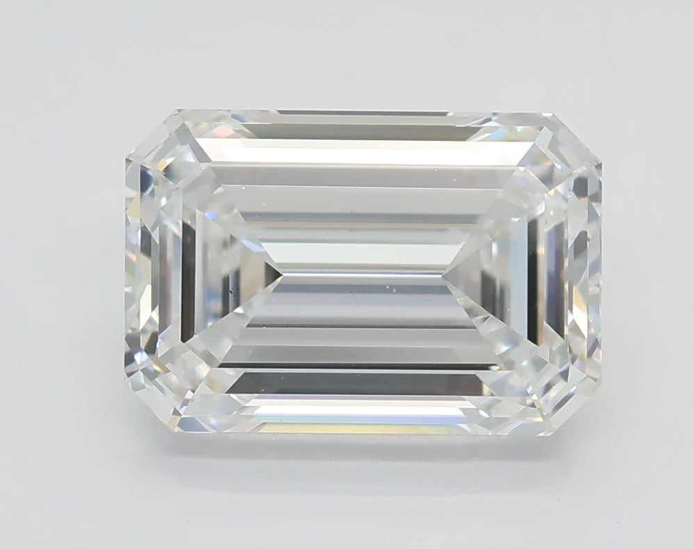 Lab-Grown 2.72 Carat Emerald Cut Diamond color E Clarity VS1 With GIA Certificate, precious stones, engagement diamonds