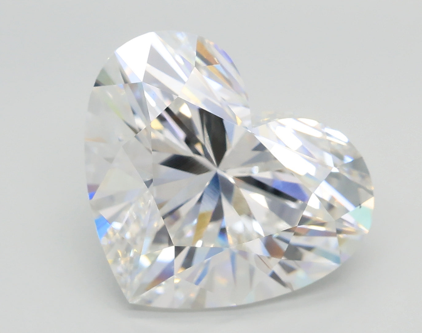 Lab-Grown 7.04 Carat Heart Shape Diamond color F Clarity VS2 With GIA Certificate, precious stones, engagement diamonds
