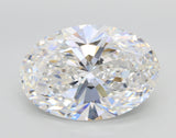 Lab-Grown 8.58 Carat Oval Shape Diamond color E Clarity VS2, precious stones, engagement diamonds