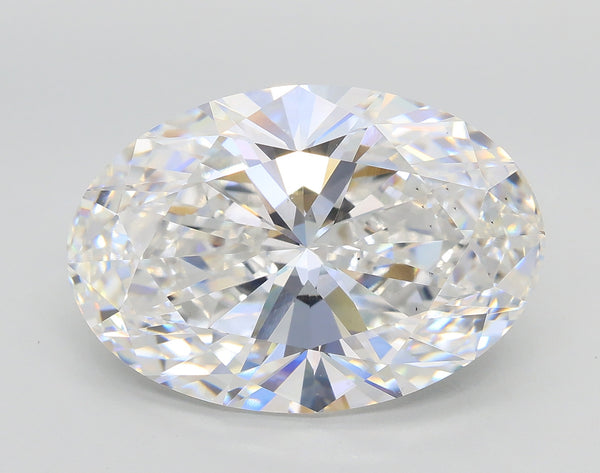 Lab-Grown 8.58 Carat Oval Shape Diamond color E Clarity VS2, precious stones, engagement diamonds