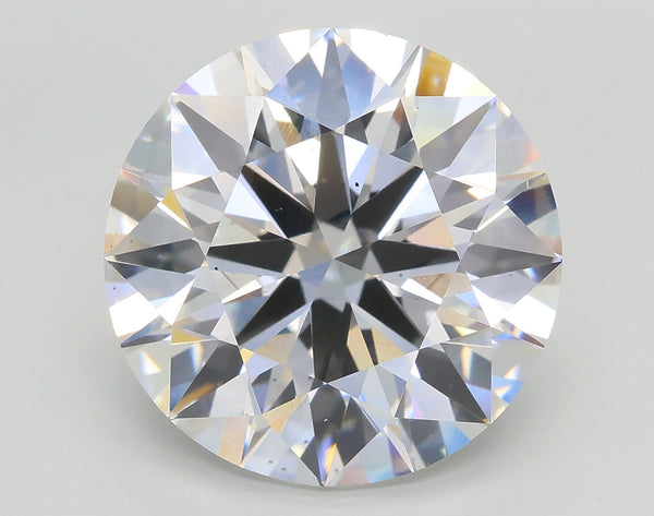 Lab-Grown 8.05 Carat Round Brilliant Diamond color F Clarity VS2, precious stones, engagement diamonds