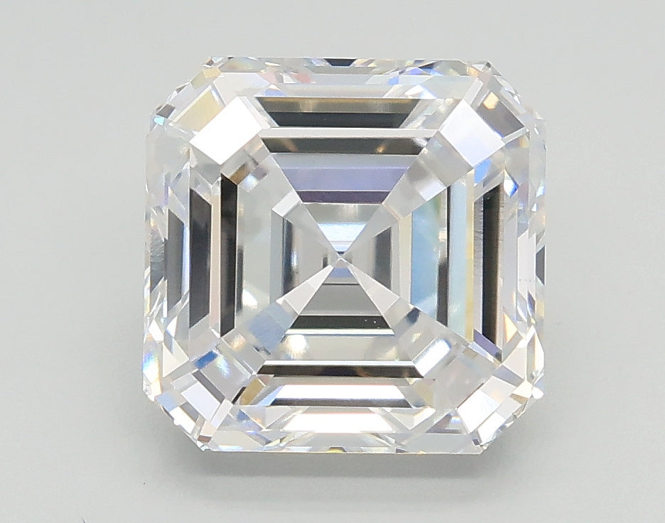 Lab-Grown 2.50 Carat Asscher Cut Diamond color E Clarity VS1 With GIA Certificate, precious stones, engagement diamonds