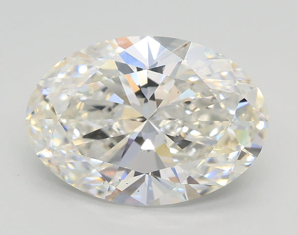 Lab-Grown 3.09 Carat Oval Shape Diamond color F Clarity VS2, precious stones, engagement diamonds