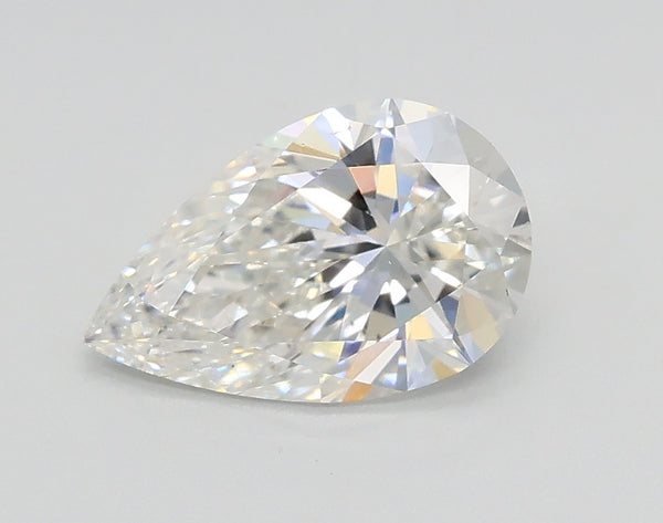 Lab-Grown 1.08 Carat Pear Shape Diamond color F Clarity VVS2, precious stones, engagement diamonds