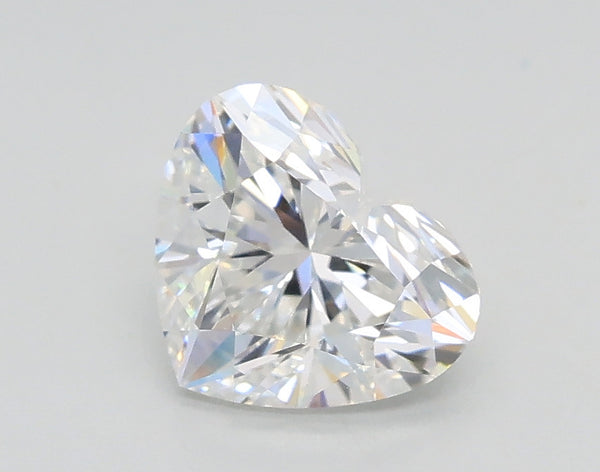 Lab-Grown 1.01 Carat Heart Shape Diamond color E Clarity VS1, precious stones, engagement diamonds