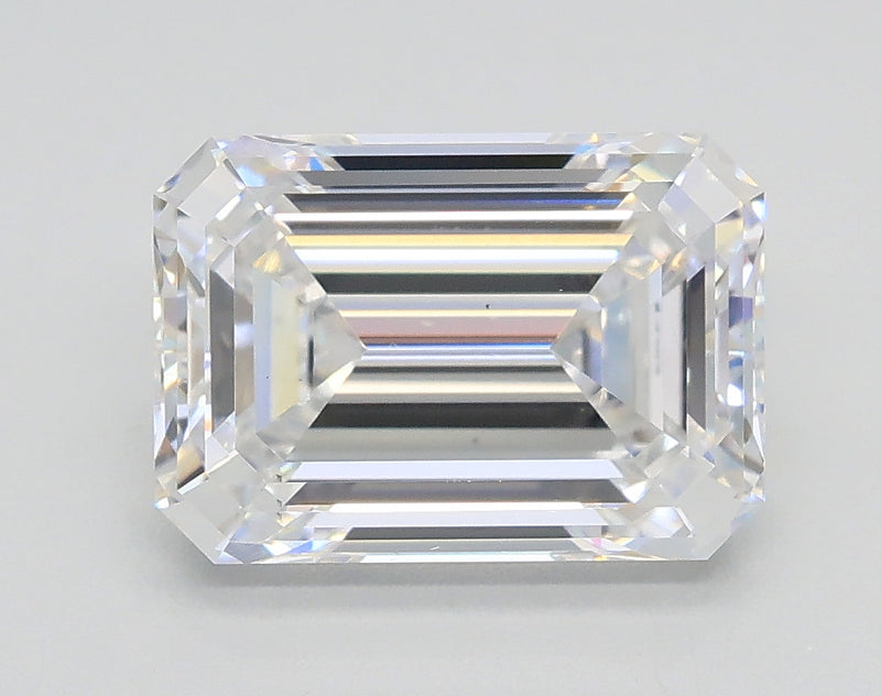 Lab-Grown 2.53 Carat Emerald Cut Diamond color D Clarity VS1, precious stones, engagement diamonds