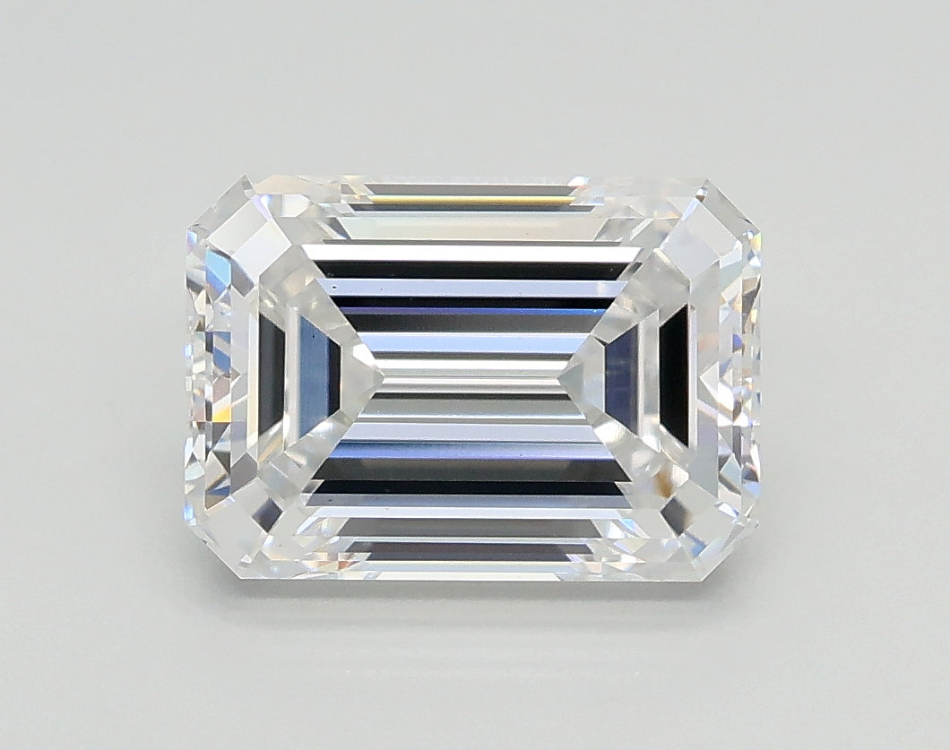 Lab-Grown 2.08 Carat Emerald Cut Diamond color D Clarity VS2 With GIA Certificate, precious stones, engagement diamonds
