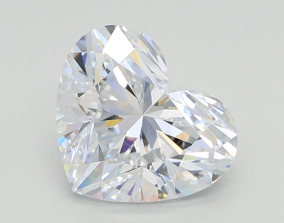 Lab-Grown 2.01 Carat Heart Shape Diamond color E Clarity VVS1 With GIA Certificate, precious stones, engagement diamonds